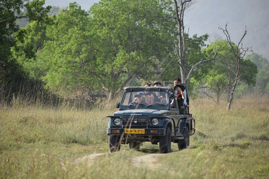 Jeep Safari at Kalagarh